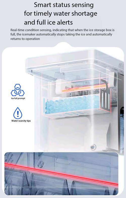 Portable Countertop Ice Maker Machine Fast Ice Making with Auto-Clean for Home and Bar Kenya
