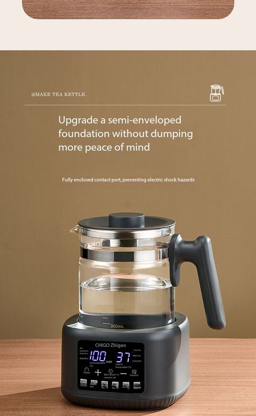 Automatic Steam Tea Brewer Constant‑Temperature Health Kettle 1.3L