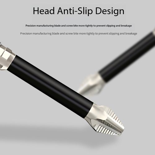 12Pcs Anti-Slip Magnetic Phillips Screwdriver Bits Set