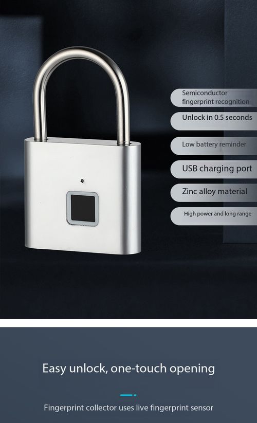 Fingerprint Smart Padlock