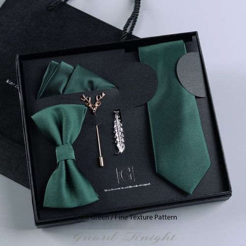 Necktie Gift Set (for weddings, gifts for fathers, students)