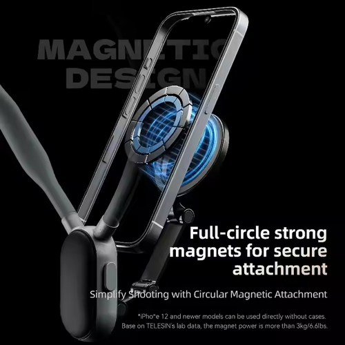Universal POV Hands-Free Neck & Chest Mount Phone Holder, First Person Shooting Bracket for Video Recording, Vloggers & Content Creators