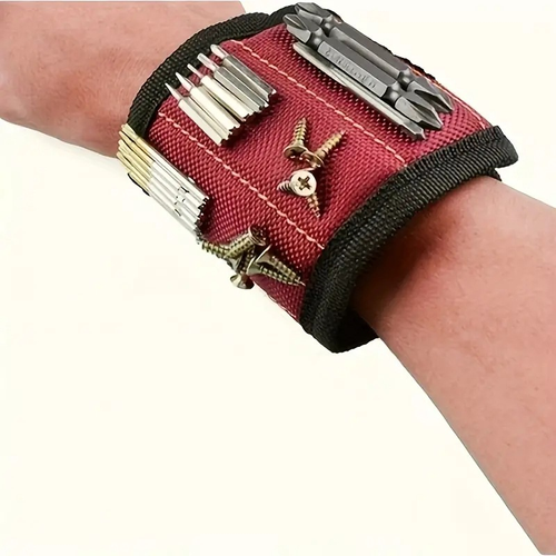 Magnetic Wristband for Holding Screws Nails Drill Bits Adjustable Tool Holder for DIY Repair Kenya