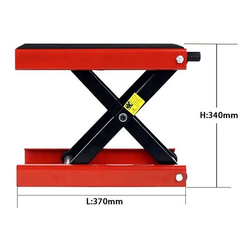 Handy Universal Lift Table Motorcycle Scissor Jack Stand