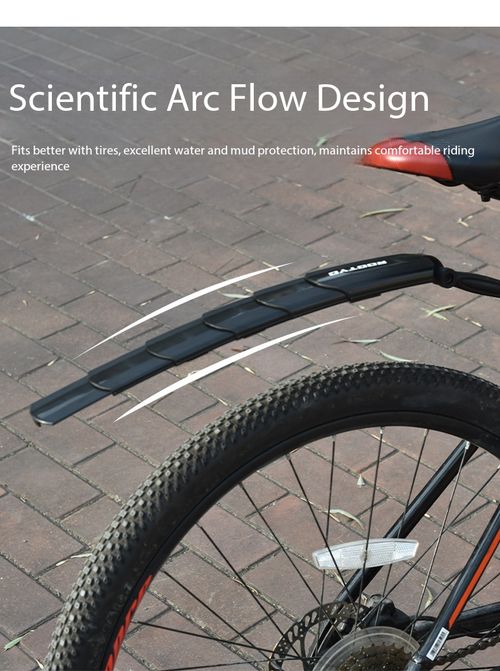 Retractable Bicycle Mud Guards Adjustable Bike Fenders for Kenya Roads