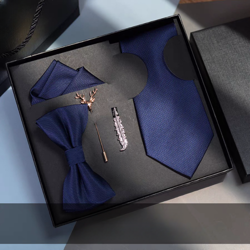 Necktie Gift Set (for weddings, gifts for fathers, students)