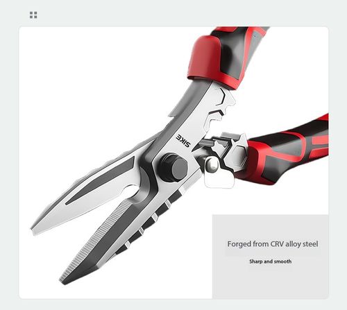Multifunctional Metal Tin Snips Wire Stripping Electrical Shears