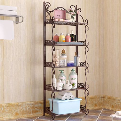 SUOERNUO  Kitchen Bathroom Toilet Metal Stand Storage Holders & Racks