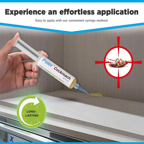 Paier 30g Cockroach Gel Bait Syringe Long-Lasting Pest Control for Home and Restaurant Kenya