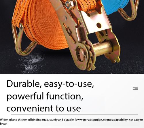 8m Heavy Duty Ratchet Tie Down Strap