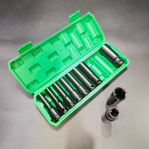 10Pcs Extended Deep Socket Wrench Tool Set