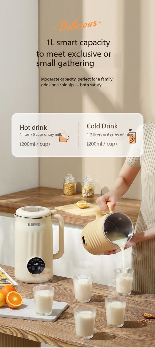Multi-functional Quiet Soy Milk Maker Filter-Free No Soak Needed Smart Blender for Home Kenya