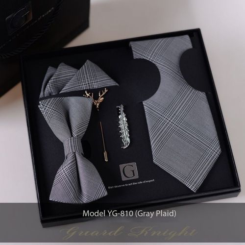Necktie Gift Set (for weddings, gifts for fathers, students)
