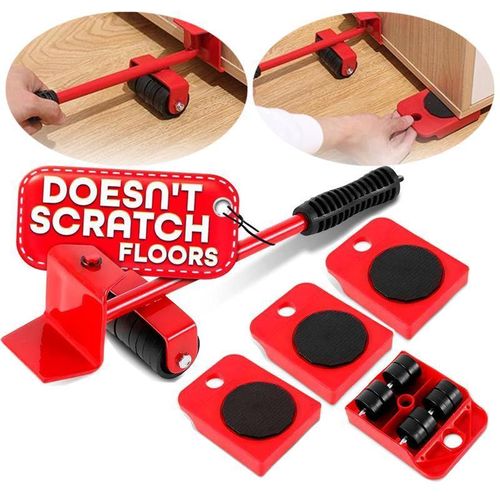 Furniture Mover with Wheels & Furniture Lifter Set,600 Lbs Capacity for Moving Heavy Furniture,360 ° Rotation Wheels Furniture Dolly,Sofa,Refrigerator,Cabinet peel and stick flooring.