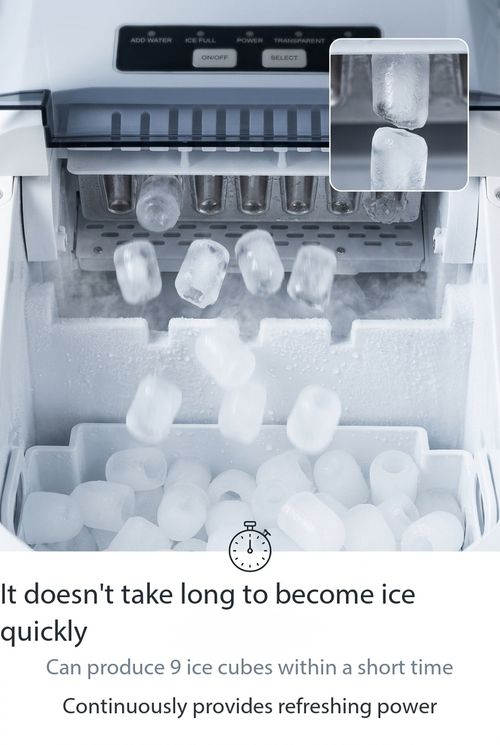 Portable Mini Ice Maker Machine
