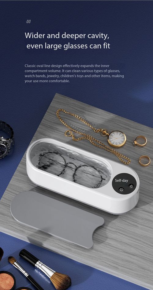 Portable Wireless Rechargeable Ultrasonic Cleaner Multi‑Purpose Cleaning Machine