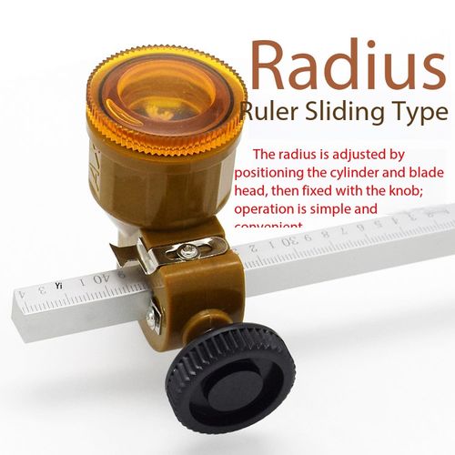 Adjustable Glass & Tile Circle Cutter with Suction Cup