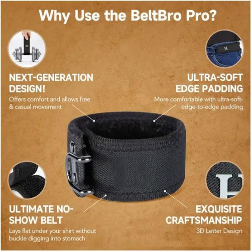 Two Pieces Portable Adjustable Lazy Belt