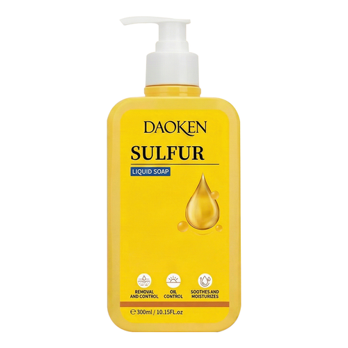 Cuishifan 3-in-1 Sulfur Body Wash — Gentle Cleansing, Long-Lasting Fragrance, Liquid Soap