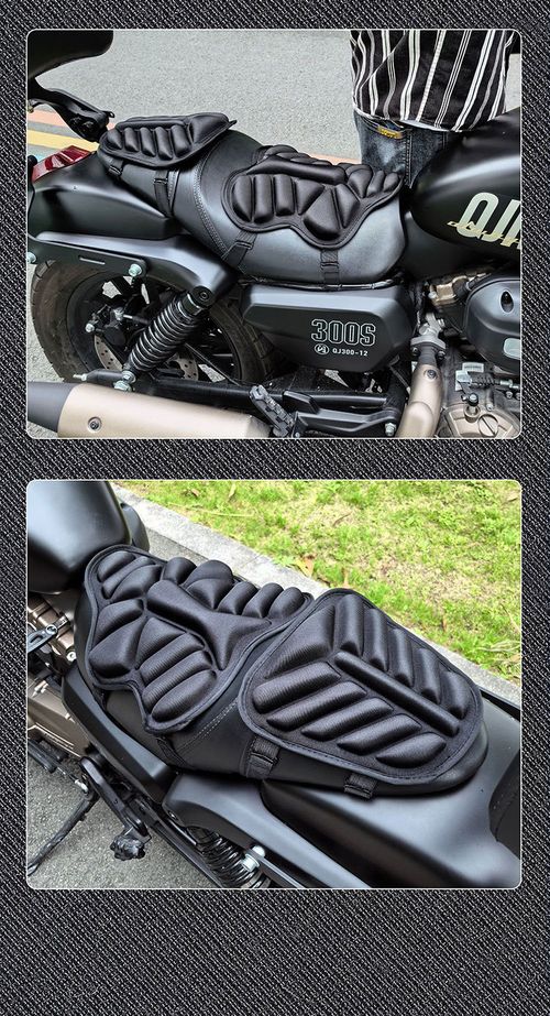 3D Shock-Absorbing Motorcycle Seat Cushion Breathable Heat-Resistant Cover for Long Rides Kenya