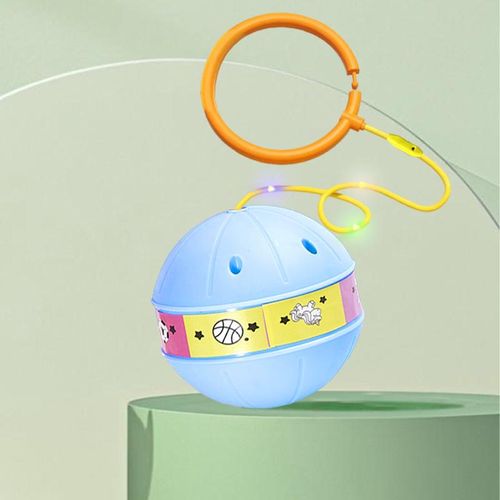 NEW version bouncing ball toy colorful light up , competitive multiplayer sports game for indoor and outdoor, durable design, gift for boys and girls aged 4 to 7, 5 to 8, cool toy, foot exercise