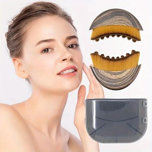 Face Lymphatic Contour Brush for Jawline & Chin Sculpting Dry Brushing Massager for Lymphatic Drainage & Facial Fatigue Relief Ergonomically Designed to Fit The Skin Precisely 1PCS Beauty Roller Daily