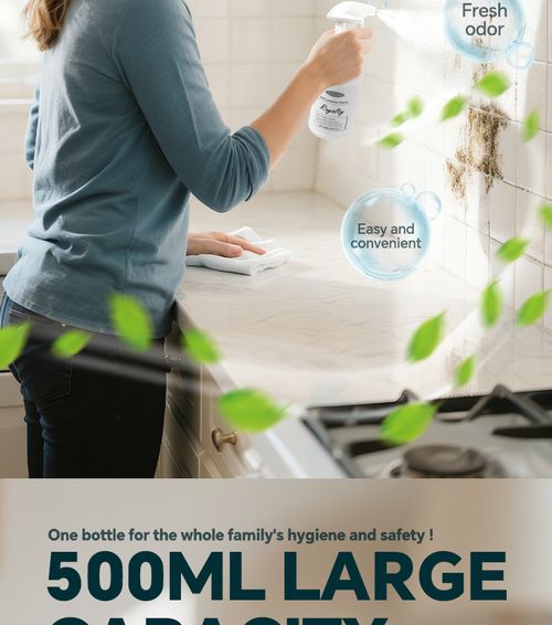 Multi-Purpose Kitchen Bathroom Cleaner Spray Deep Cleaning Oil Stain Mold Remover 500ml for Home Kenya