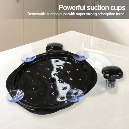 Chicken Shredder Machine with Suction Base & Transparent Lid, Manual Meat Shredder, Multifunctional Beef Pork Pulled Meat Shredding Tool for Kitchen