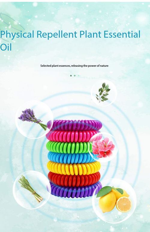 10 Pack Scented Mosquito Repellent Bracelets