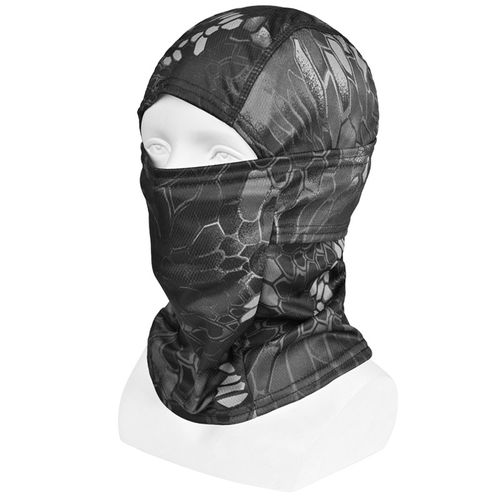 5PCS Camouflage Balaclava Face Mask UV Protection Men Women Sun Hood Tactical Motorcycle Fishing Hiking Cycling Neck Gaiter Breathable Bandana Summer Cooling Gaiter for Multifunctional Windproof Sports