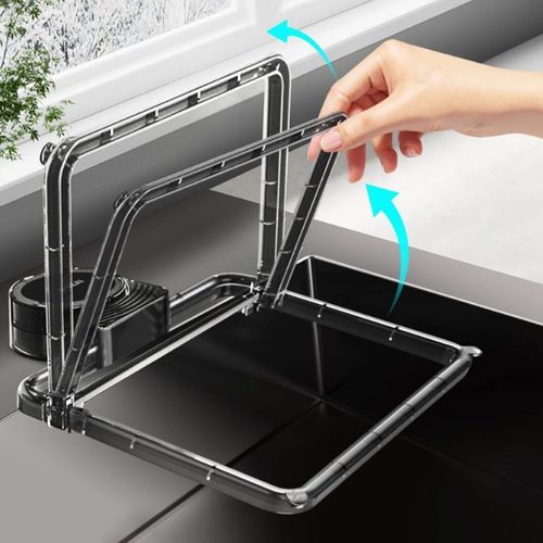 Suction-Cup Kitchen Sink Strainer Rack — Anti-Clog Food Scraps Filter & Draining Basket for Kitchen Waste