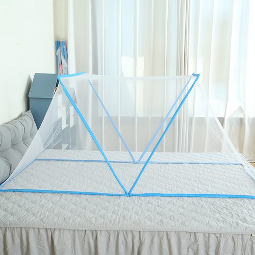Pop-Up Foldable Mosquito Net – Instant Setup No Assembly Required | Thickened Mesh Bed Canopy for Kids & Adults |Malaria Protection