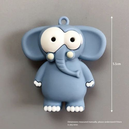 8 Pcs Cute 3D Cartoon Animal Magnets