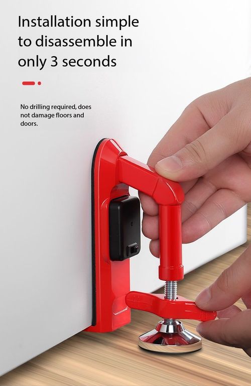 Portable Anti-Theft Alarm Door Stopper High Sensitivity Vibration Security Lock for Home Hotel Travel Kenya
