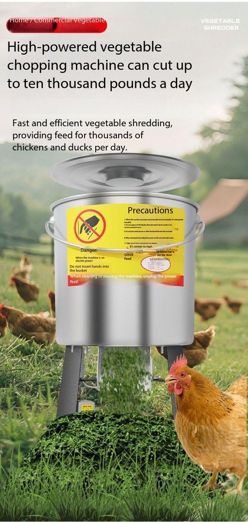 Heavy-Duty Electric Multi-Purpose Bucket Type Vegetable & Green Forage Shredder for Farm & Home Use