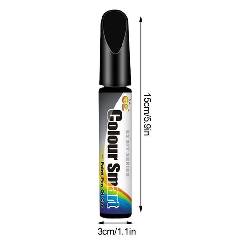 (Pack of 5) Car Scratch Repair Pen — Waterproof, Fade-Resistant, Non-Yellowing — (Black, White, Silver, Brown, Gray) — Touch-Up Paint Pen