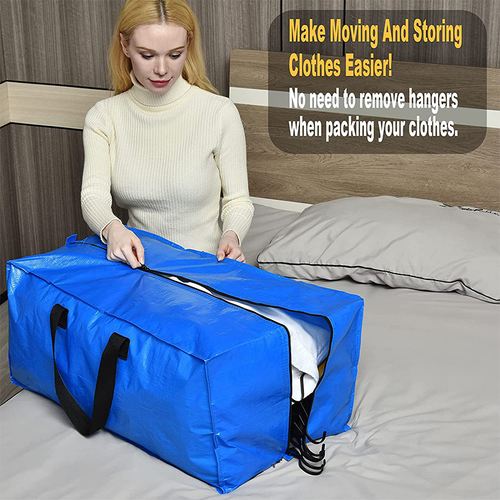 Large Capacity Thickened Woven Storage Bag Moving Travel Duffle Bag for Clothes and Bedding Kenya