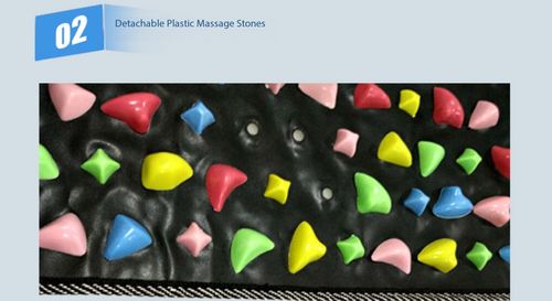 Detachable Foot Massage Mat 170×35cm, Reflexology Cobblestone Walk Mat
