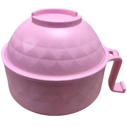 MIUVA Ramen Bowl Set, includes chopsticks, 33 oz capacity, microwave-safe, suitable for both men's and women's dormitories.