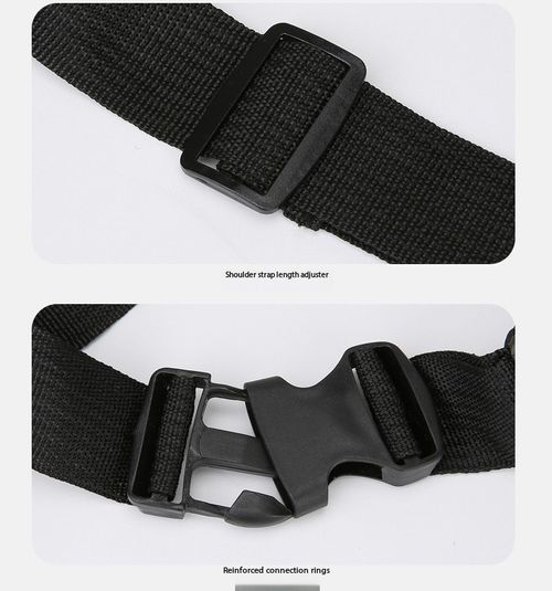Unisex Water‑Resistant Multi‑Purpose Waist Bag, Adjustable Crossbody Chest Fanny Pack with Multiple Pockets