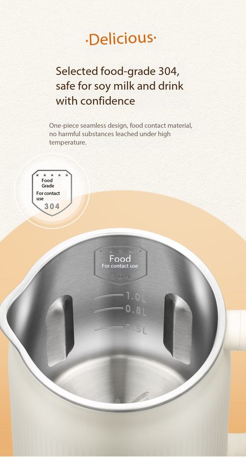 Multi-functional Quiet Soy Milk Maker Filter-Free No Soak Needed Smart Blender for Home Kenya