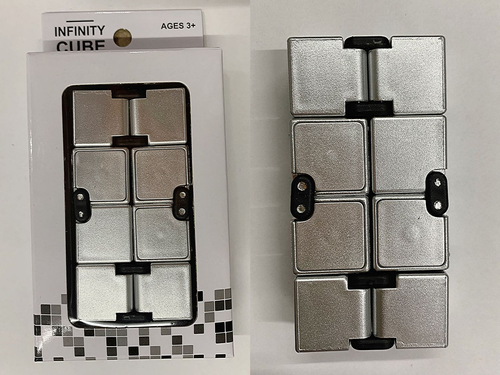Premium Infinity Cube Fidget Toy Metal Alloy Foldable Stress Reliever Anti-Anxiety Focus Gift Box Kenya