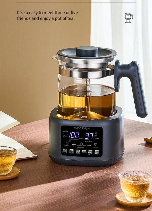 Automatic Steam Tea Brewer Constant‑Temperature Health Kettle 1.3L