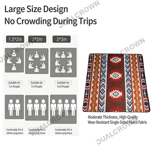 Thick Waterproof Portable Storage Picnic Mat For Outdoor Camping Beach