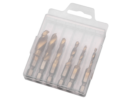 6-Piece 2-in-1 Drill and Tap Bit Set Hex Shank Screw Thread Cutter for Electric Drill Kenya