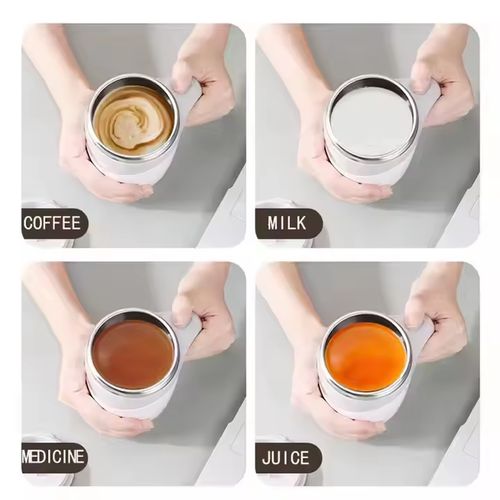 Automatic Self-Stirring Mug Electric Magnetic Coffee Cup Rechargeable Portable for Office and Home Kenya