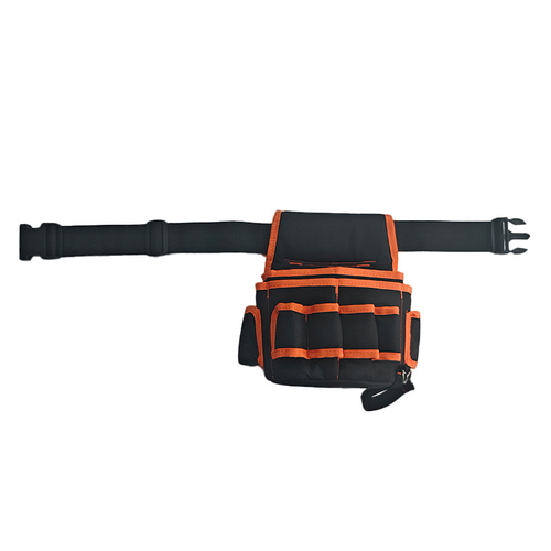 Multi-Pocket Electrician Tool Belt – Waterproof Oxford Cloth Waist Tool Bag | Heavy Duty Construction & Repair Tool  Pouch with Hammer Loop