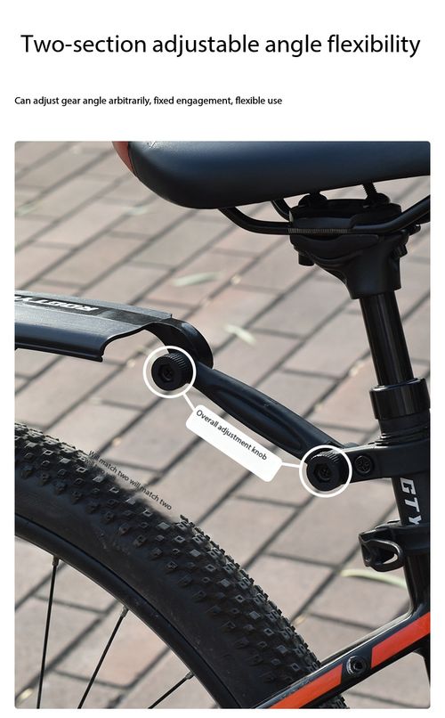 Retractable Bicycle Mud Guards Adjustable Bike Fenders for Kenya Roads