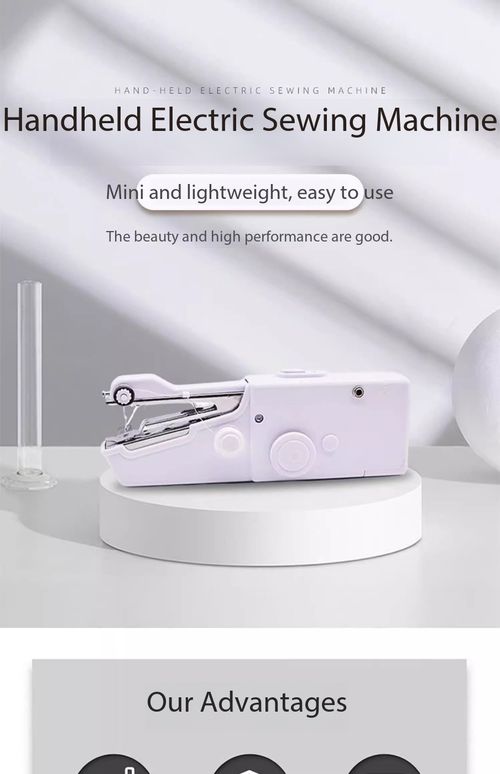 Portable Mini Handheld Sewing Machine