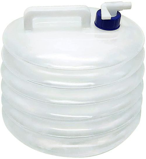 Folding Water Storage Containers, Retractable Large-Capacity Bucket with Handle, Portable Camping Gear and Outdoor Gadgets for Picnics & Road Trips